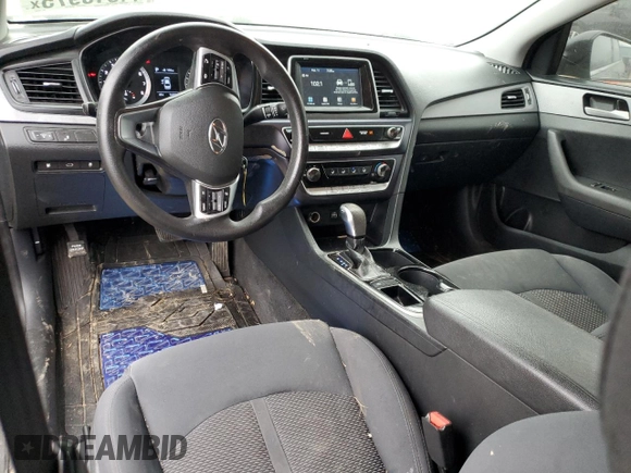 2019 Hyundai Sonata SE with VIN 5NPE24AF9KH762503, listed as a Copart auction lot 44310975 with 76,278 mi miles and Salvage Title. Bid and sale history available at DreamBid. Image 8.
