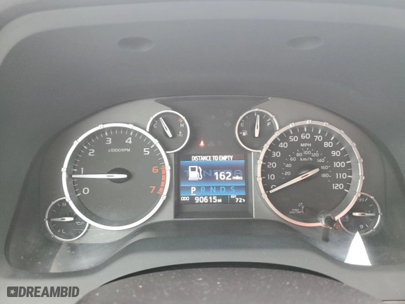 2017 Toyota Tundra 2WD SR5 with VIN 5TFEM5F10HX121539, listed as a Copart auction lot 85421144 with 90,615 mi miles and Salvage Title. Bid and sale history available at carsss.com. Image 9.
