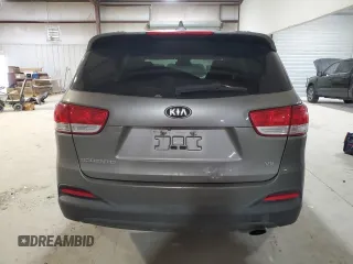 2016 Kia Sorento LX with VIN 5XYPG4A59GG070161, listed as a Copart auction lot 45686555 with 117,442 mi miles and Salvage Title. Bid and sale history available at carsss.com. Image 6.