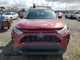 2019 Toyota RAV4 Hybrid XLE with VIN 2T3RWRFV4KW009912, listed as a Copart auction lot 51469395 with 96,489 mi miles and Salvage Title. Bid and sale history available at carsss.com. Image 5.