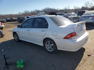 2003 Mitsubishi Lancer OZ-Rally with VIN JA3AJ86E93U014171, listed as a Copart auction lot 87536265 with 78,977 mi miles and Salvage Title. Bid and sale history available at carsss.com. Image 2.