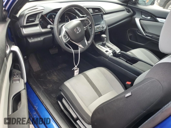 2016 Honda Civic EX-T with VIN 2HGFC3B36GH357121, listed as a Copart auction lot 60967215 with 200,188 mi miles and Salvage title. Bid and sale history available at DreamBid. Image 8.