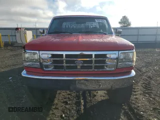 1996 Ford F-150 with VIN 1FTEX14N7TKA17710, listed as a Copart auction lot 76341824 with 215,390 mi miles and Salvage Title. Bid and sale history available at carsss.com. Image 5.