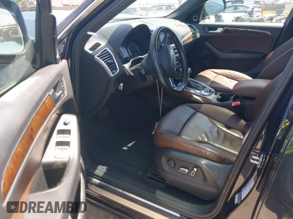 2015 Audi Q5 Premium Plus with VIN WA1LFAFP3FA123360, listed as a IAAI auction lot 42361327 with 90,777 mi miles and . Bid and sale history available at DreamBid. Image 5.