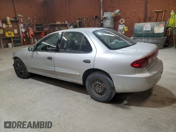 2003 Chevrolet Cavalier with VIN 1G1JC52F837383281, listed as a Copart auction lot 54591265 with 121,243 mi miles and Salvage Title. Bid and sale history available at DreamBid. Image 2.