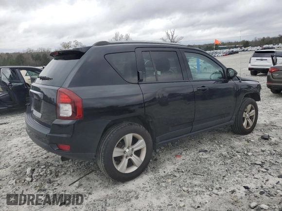 2016 Jeep Compass Latitude with VIN 1C4NJDEB4GD808780, listed as a Copart auction lot 49967215 with 81,683 mi miles and Salvage Title. Bid and sale history available at DreamBid. Image 3.