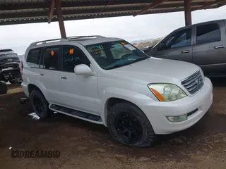2008 Lexus GX 470 z VIN JTJBT20X680150194, wystawiony jako IAAI lot #41730641 z przebiegiem Nie podano mil oraz . Historia ofert i sprzedaży dostępna na DreamBid. Obrazek 1.