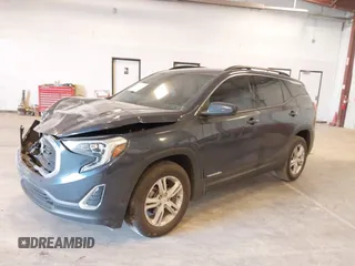 2019 GMC Terrain SLE with VIN 3GKALMEV3KL149956, listed as a IAAI auction lot 41797443 with 53,891 mi miles. Bid and sale history available at carsss.com. Image 2.