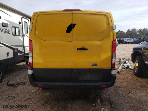 2022 Ford Transit Cargo Van with VIN 1FTBR1Y80NKA30321, listed as a Copart auction lot 75334804 with 37,637 mi miles and Salvage Title. Bid and sale history available at carsss.com. Image 6.