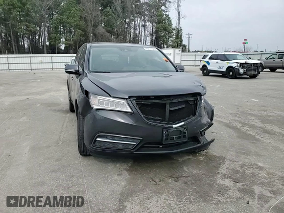 2016 Acura MDX w/Tech with VIN 5FRYD4H41GB055380, listed as a Copart auction lot 46271925 with 113,388 mi miles and Salvage Title. Bid and sale history available at carsss.com. Image 12.