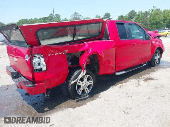 2007 Ford F-150 XL with VIN 1FTPX12V57NA61561, listed as a IAAI auction lot 42389218 with 228,515 mi miles and . Bid and sale history available at DreamBid. Image 4.