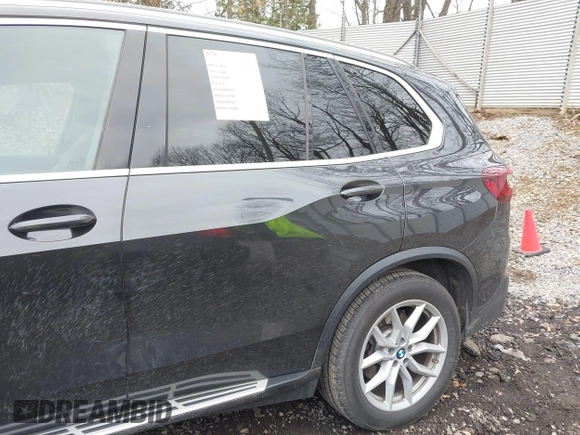 2023 BMW X5 xDrive40i with VIN 5UXCR6C07P9N61205, listed as a IAAI auction lot 42010313 with 34,127 mi miles. Bid and sale history available at carsss.com. Image 18.