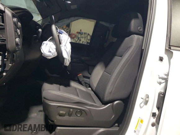 2024 Chevrolet Silverado 1500 Custom with VIN 3GCPDBEK8RG233125, listed as a Copart auction lot 51180035 with 18,439 mi miles and Salvage Title. Bid and sale history available at DreamBid. Image 7.