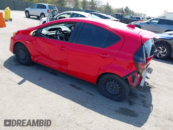 2015 Toyota Prius One with VIN JTDKDTB3XF1586554, listed as a IAAI auction lot 41871704 with 215,609 mi miles and . Bid and sale history available at carsss.com. Image 3.