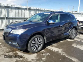 2014 Acura MDX Tech Pkg with VIN 5FRYD4H45EB005739, listed as a Copart auction lot 46707585 with 85,789 mi miles and Salvage Title. Bid and sale history available at carsss.com. Image 1.