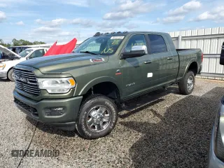 2021 Ram 2500 Laramie with VIN 3C6UR5NL0MG557541, listed as a Copart auction lot 80201334 with 44,279 mi miles and Non Repairable. Bid and sale history available at carsss.com. Image 1.