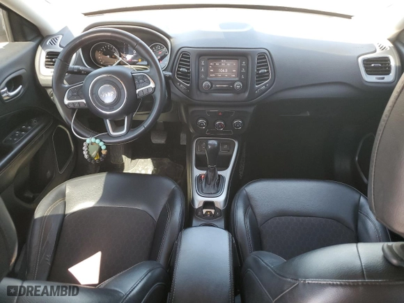 2018 Jeep Compass Latitude with VIN 3C4NJCBB4JT233760, listed as a Copart auction lot 50382975 with 127,056 mi miles and Salvage Title. Bid and sale history available at carsss.com. Image 8.