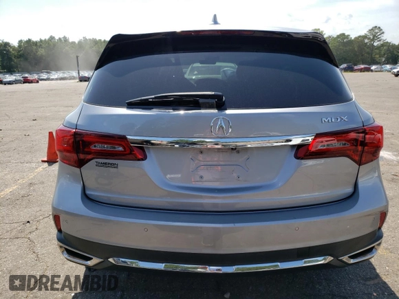 2020 Acura MDX w/Technology Pkg with VIN 5J8YD3H57LL012160, listed as a Copart auction lot 65975034 with 48,806 mi miles and Salvage Title. Bid and sale history available at carsss.com. Image 6.