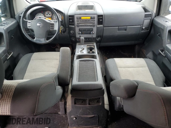 2010 Nissan Titan LE with VIN 1N6BA0ECXAN310425, listed as a Copart auction lot 88897755 with 132,467 mi miles and Salvage Title. Bid and sale history available at carsss.com. Image 8.