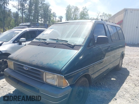 1992 Ford Aerostar z VIN 1FMDA11U3NZA96405, wystawiony jako IAAI lot #42029982 z przebiegiem 158 724 mil mil oraz . Historia ofert i sprzedaży dostępna na DreamBid. Obrazek 2.