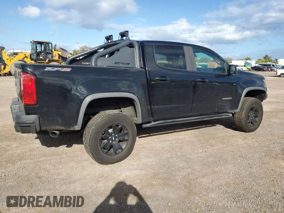 2019 Chevrolet Colorado 4WD ZR2 with VIN 1GCGTEEN9K1185993, listed as a Copart auction lot 56245175 with 66,878 mi miles and Non repairable. Bid and sale history available at DreamBid. Image 3.