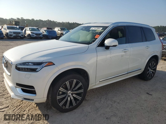 2024 Volvo XC90 Core Bright Theme with VIN YV4L12PK7R1183818, listed as a Copart auction lot 67157064 with 4,196 mi miles and Salvage Title. Bid and sale history available at carsss.com. Image 1.