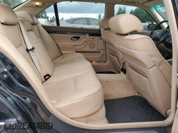 2001 BMW 7 Series 740iL с VIN WBAGH83471DP33111, выставлен на аукционе Copart как лот 61271865 с пробегом 212 250 миль миль и Списание • Salvage title. История ставок и продаж доступна на DreamBid. Изображение 10.