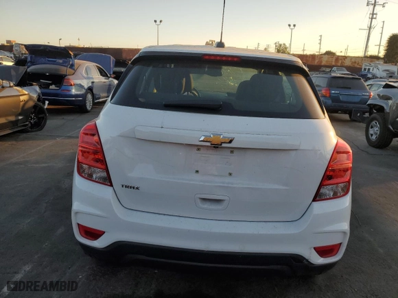 2018 Chevrolet Trax LS with VIN 3GNCJKSB2JL237296, listed as a Copart auction lot 87913505 with 52,340 mi miles and Salvage Title. Bid and sale history available at carsss.com. Image 6.