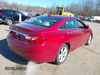 2013 Hyundai Sonata Limited with VIN 5NPEC4AC0DH626654, listed as a IAAI auction lot 38698604 with 90,035 mi miles and . Bid and sale history available at carsss.com. Image 4.