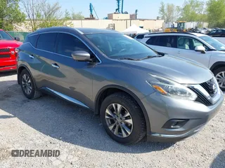 2018 Nissan Murano Platinum with VIN 5N1AZ2MG2JN123795, listed as a IAAI auction lot 42059967 with 77,064 mi miles. Bid and sale history available at carsss.com. Image 1.