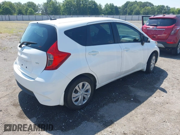 2018 Nissan Note SV with VIN 3N1CE2CP4JL353061, listed as a IAAI auction lot 42572846 with 27,336 mi miles and . Bid and sale history available at DreamBid. Image 4.