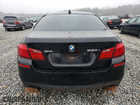 2013 BMW 5 Series 550i xDrive with VIN WBAFU9C53DDY70914, listed as a Copart auction lot 43546435 with 144,165 mi miles and Salvage Title. Bid and sale history available at carsss.com. Image 6.