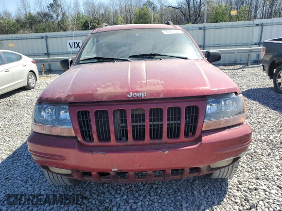 2002 Jeep Grand Cherokee Limited with VIN 1J4GX58N52C216106, listed as a Copart auction lot 50381665 with 280,774 mi miles and Salvage Title. Bid and sale history available at DreamBid. Image 5.