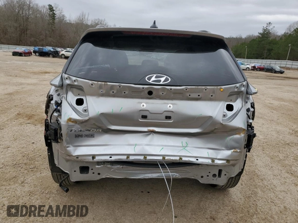 2023 Hyundai Tucson SEL with VIN 5NMJF3AE7PH239991, listed as a Copart auction lot 47368585 with 26,075 mi miles and Salvage Title. Bid and sale history available at carsss.com. Image 6.