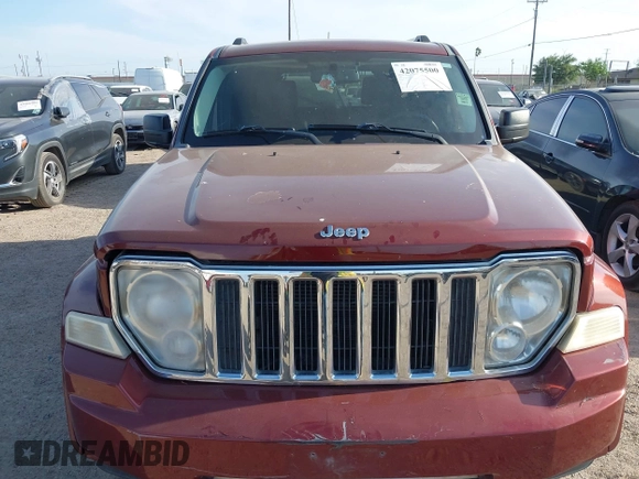 2009 Jeep Liberty Limited with VIN 1J8GP58K09W523504, listed as a IAAI auction lot 42075500 with 231,195 mi miles and . Bid and sale history available at carsss.com. Image 6.