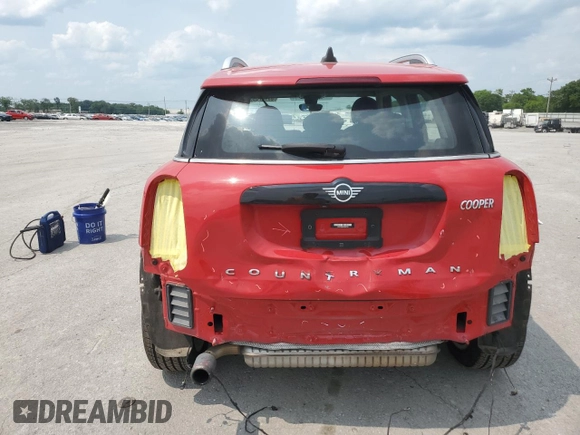 2022 MINI Countryman Cooper z VIN WMZ43BR0XN3N70746, wystawiony jako Copart lot #59487895 z przebiegiem 51 444 mil mil oraz Szkoda całkowita • Salvage title. Historia ofert i sprzedaży dostępna na DreamBid. Obrazek 6.