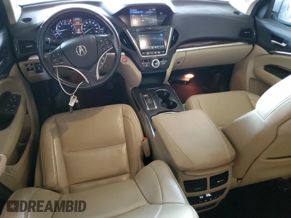 2018 Acura MDX z VIN 5J8YD3H34JL008322, wystawiony jako Copart lot #59308905 z przebiegiem 95 065 mil mil oraz Szkoda całkowita • Salvage title. Historia ofert i sprzedaży dostępna na DreamBid. Obrazek 8.