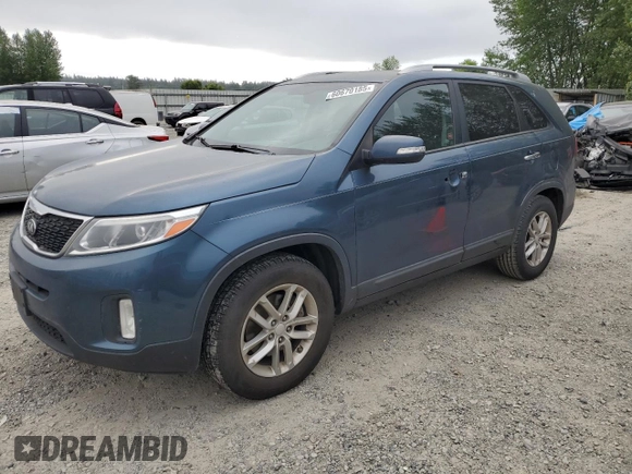 2014 Kia Sorento LX z VIN 5XYKT4A6XEG509539, wystawiony jako Copart lot #60670185 z przebiegiem 164 919 mil mil oraz Czysty tytuł • Clean title. Historia ofert i sprzedaży dostępna na DreamBid. Obrazek 1.