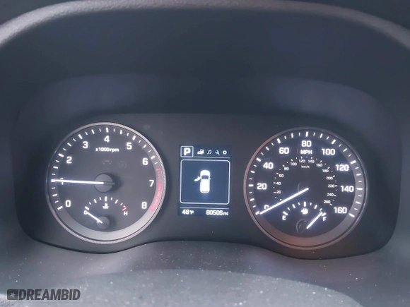 2016 Hyundai Tucson SE with VIN KM8J33A40GU141521, listed as a IAAI auction lot 41426770 with 80,506 mi miles. Bid and sale history available at carsss.com. Image 15.