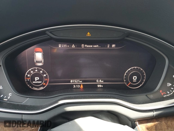 2020 Audi Q5 Premium Plus with VIN WA1BNAFY7L2034646, listed as a Copart auction lot 62927135 with 81,521 mi miles and Salvage title. Bid and sale history available at DreamBid. Image 9.