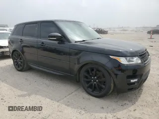 2015 Land Rover Range Rover Sport HSE with VIN SALWR2VF6FA602132, listed as a Copart auction lot 48821065 with 0 mi miles and Salvage Title. Bid and sale history available at carsss.com. Image 4.