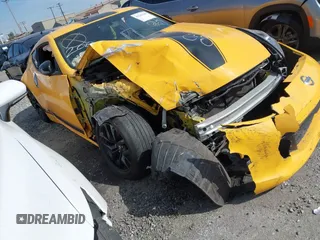 2018 Nissan 370Z Sport with VIN JN1AZ4EH7JM571742, listed as a IAAI auction lot 41241303 with 45,126 mi miles and . Bid and sale history available at DreamBid. Image 1.