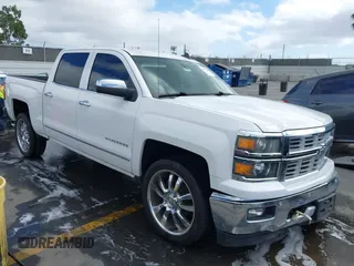 2015 Chevrolet Silverado 1500 LTZ with VIN 3GCUKSEC8FG164515, listed as a IAAI auction lot 40711690 with 91,440 mi miles. Bid and sale history available at carsss.com. Image 1.