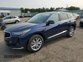 2022 Acura RDX with VIN 5J8TC2H36NL014958, listed as a Copart auction lot 60416215 with 33,960 mi miles and Salvage title. Bid and sale history available at DreamBid. Image 1.