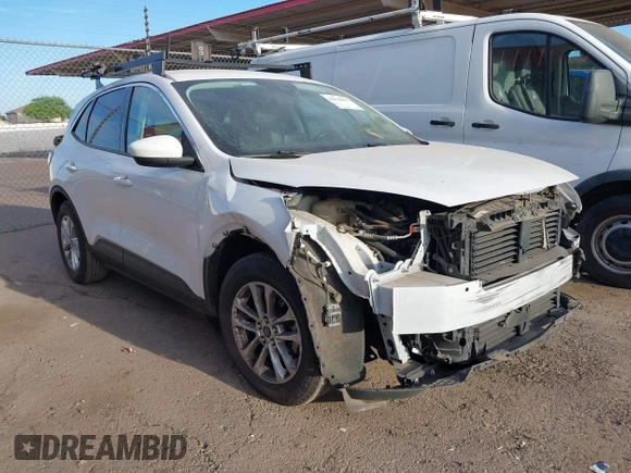 2021 Ford Escape SE with VIN 1FMCU0G62MUA61792, listed as a IAAI auction lot 42036861 with 75,894 mi miles and . Bid and sale history available at carsss.com. Image 1.