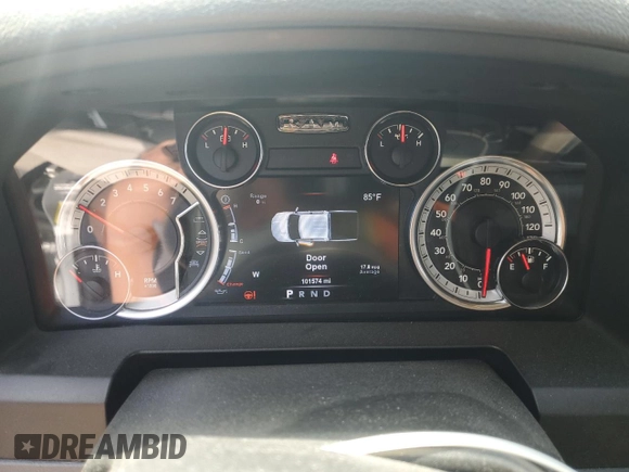2017 Ram 1500 Big Horn with VIN 3C6RR7LT5HG533696, listed as a Copart auction lot 54144915 with 101,574 mi miles and Salvage Title. Bid and sale history available at carsss.com. Image 9.