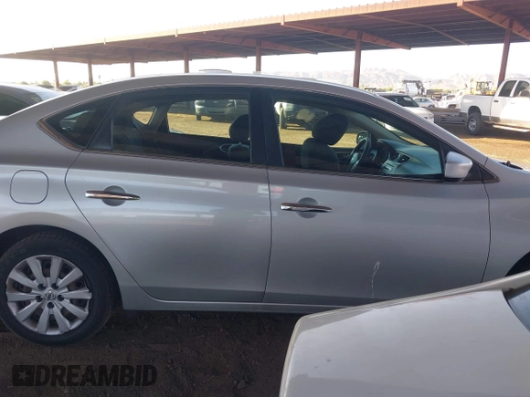 2014 Nissan Sentra SV with VIN 1N4AB7APXEN855243, listed as a IAAI auction lot 42554028 with 161,671 mi miles and . Bid and sale history available at DreamBid. Image 14.