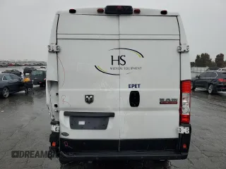 2022 Ram ProMaster Cargo with VIN 3C6LRVDG3NE135180, listed as a Copart auction lot 54080025 with 67,830 mi miles and Salvage Title. Bid and sale history available at carsss.com. Image 6.