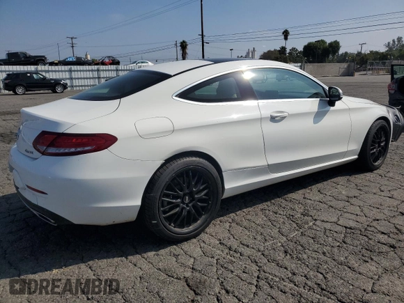 2017 Mercedes-Benz C 300 with VIN WDDWJ4KB1HF325798, listed as a Copart auction lot 55823605 with 94,951 mi miles and Salvage title. Bid and sale history available at DreamBid. Image 3.