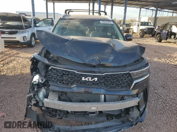 2023 Kia Sorento SX Prestige with VIN KNDRMDLH1P5205778, listed as a Copart auction lot 44644595 with 33,160 mi miles and Salvage title. Bid and sale history available at DreamBid. Image 5.